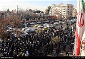 تشییع پیکر امیر سرتیپ دوم خلبان شهید محمدرضا رحمانی