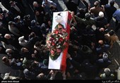 تشییع پیکر امیر سرتیپ دوم خلبان شهید محمدرضا رحمانی