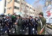 تشییع پیکر امیر سرتیپ دوم خلبان شهید محمدرضا رحمانی