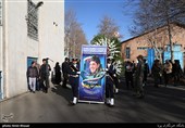 تشییع پیکر امیر سرتیپ دوم خلبان شهید محمدرضا رحمانی