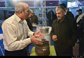 بازدید سردار محمدعلی جعفری فرمانده سابق سپاه از نمایشگاه کارآفرینی میدون