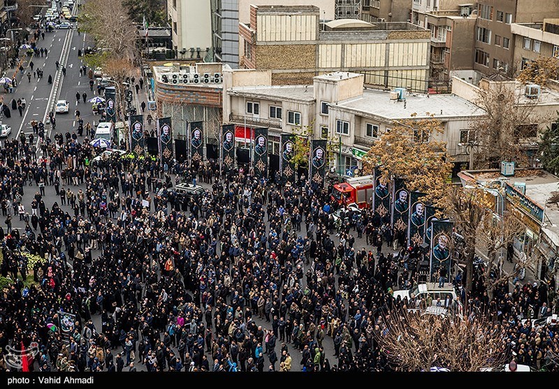 اجتماع هیأت‌های تهران در میدان فلسطین