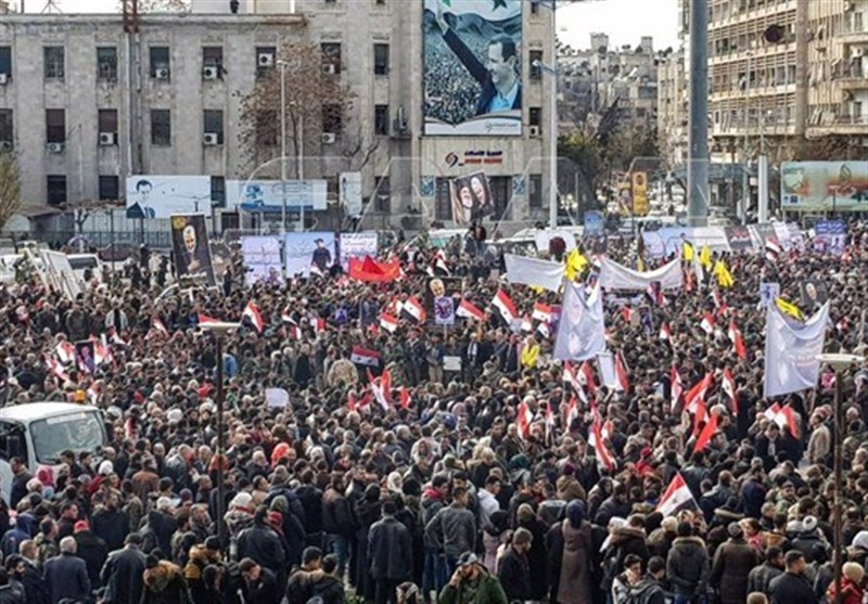 Syrians Mourn Iranian Top General Assassinated By US