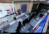حال و هوای محل تدفین سپهبد شهید قاسم سلیمانی