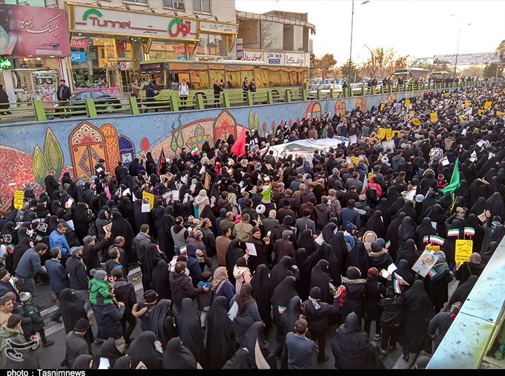 سردار قاسم سلیمانی , راهپیمایی , 