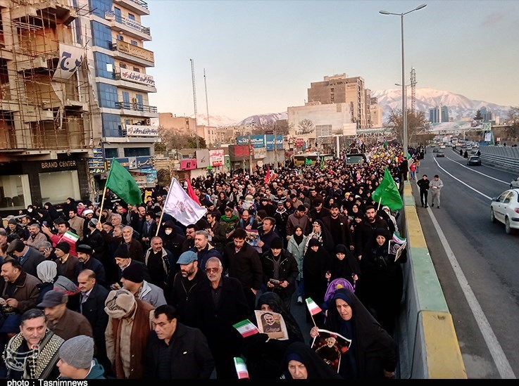 سردار قاسم سلیمانی , راهپیمایی , 