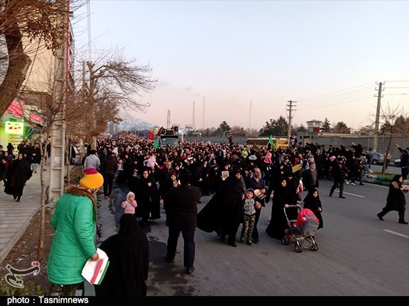 سردار قاسم سلیمانی , راهپیمایی , 