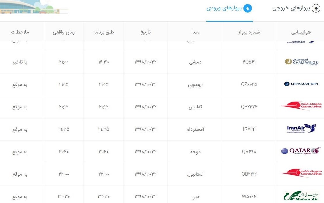 فرودگاه بین‌المللی امام خمینی , 