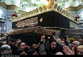 تشییع پیکر مرحوم آیت‌الله رسولی محلاتی - قم