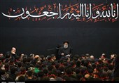مراسم عزای جانباختگان سانحه هوایی در مهدیه امام حسن(ع) برگزار شد+عکس