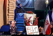 مداحی حسین طاهری در یادواره شهدای محله کن
