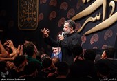 مداحی حاج محمود کریمی در مراسم عزادارای ایام فاطمیه(س)  هیأت ریحانة الحسین