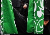 مراسم عزاداری شهادت حضرت زهرا(س) در میدان هفت تیر تهران