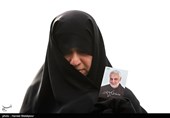 مراسم عزاداری شهادت حضرت زهرا(س) در میدان هفت تیر تهران