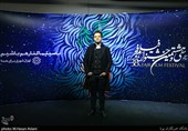 محمدرضا لطفی کارگردان فیلم سینمایی تعارض در دومین روز سی‌وهشتمین جشنواره فیلم فجر در پردیس سینمایی چارسو 