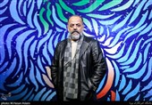 جواد افشار کارگردان در دومین روز سی‌وهشتمین جشنواره فیلم فجر در پردیس سینمایی چارسو 