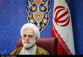 حجت‌الاسلام غلامحسین محسنی اژه‌ای معاون اول قوه قضاییه در جلسه شورای عالی قوه قضائیه