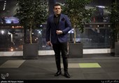 بهرنگ علوی بازیگر در سومین روز سی‌وهشتمین جشنواره فیلم فجر در پردیس سینمایی چارسو