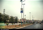 اتوبان منتهی به شهر نبل و الزهرا سوریه