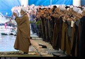 اقامه نماز جمعه توسط آیت‌الله محمد امامی کاشانی امام جمعه موقت تهران