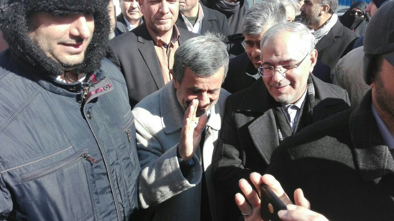 محمود احمدی‌نژاد , راهپیمایی22بهمن , دهه فجر انقلاب اسلامی , 