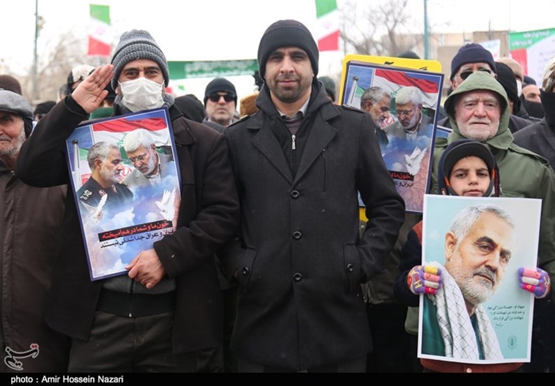 دهه فجر انقلاب اسلامی , راهپیمایی 22 بهمن , شهید سپهبد قاسم سلیمانی , 