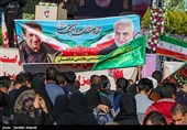 گلزار شهدای کرمان در آستانه برگزاری مراسم اربعین  سپهبد شهید حاج قاسم سلیمانی