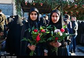 گلزار شهدای کرمان در آستانه برگزاری مراسم اربعین  سپهبد شهید حاج قاسم سلیمانی