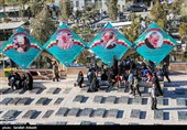 گلزار شهدای کرمان در آستانه برگزاری مراسم اربعین  سپهبد شهید حاج قاسم سلیمانی