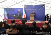 سخنرانی  محمدرضا عارف رئیس فراکسیون امید مجلس شورای اسلامی در آیین بهره برداری از 55 پروژه مدیریت شهری در منطقه 22 تهران
