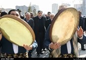 پیروز حناچی شهردار تهران در آیین بهره برداری از 55 پروژه مدیریت شهری در منطقه 22 تهران