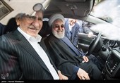 رونمایی از چهار خودرو تولید داخل با حضور حجت‌الاسلام حسن روحانی رئیس‌جمهور و اسحاق جهانگیری معاون اول رئیس جمهور