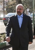 محمدباقر قالیباف  کاندیدای یازدهمین دوره انتخابات مجلس شورای اسلامی در مسجد خاتم‌الانبیاء شهرک واوان اسلامشهر در محل اخذ رای