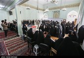 حضور مردم در شعبه اخذ رای یازدهمین دوره انتخابات مجلس شورای اسلامی در  مسجد خاتم‌الانبیاء شهرک واوان اسلامشهر