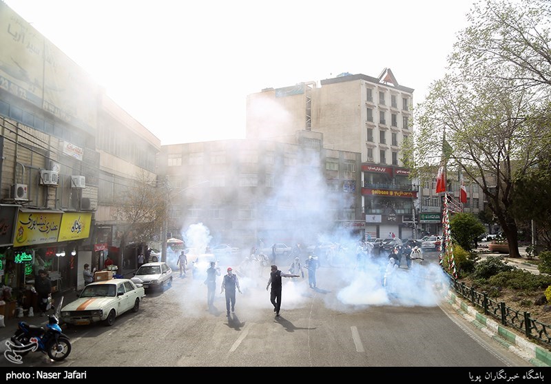 آتشنشانی , سازمان آتشنشانی تهران , ویروس کرونا , وزارت بهداشت , شهرداری تهران , معاونت خدمات شهری شهرداری تهران ,