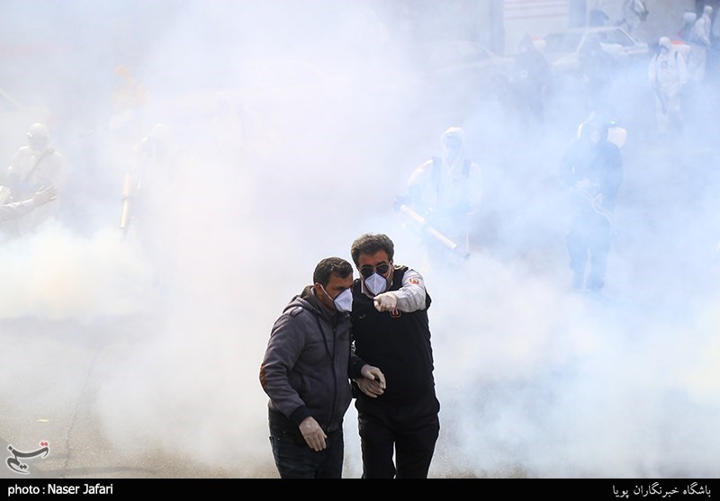 آتشنشانی , سازمان آتشنشانی تهران , ویروس کرونا , وزارت بهداشت , شهرداری تهران , معاونت خدمات شهری شهرداری تهران ,