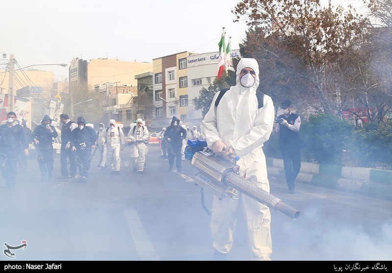 آتشنشانی , سازمان آتشنشانی تهران , ویروس کرونا , شهرداری تهران , معاونت خدمات شهری شهرداری تهران ,