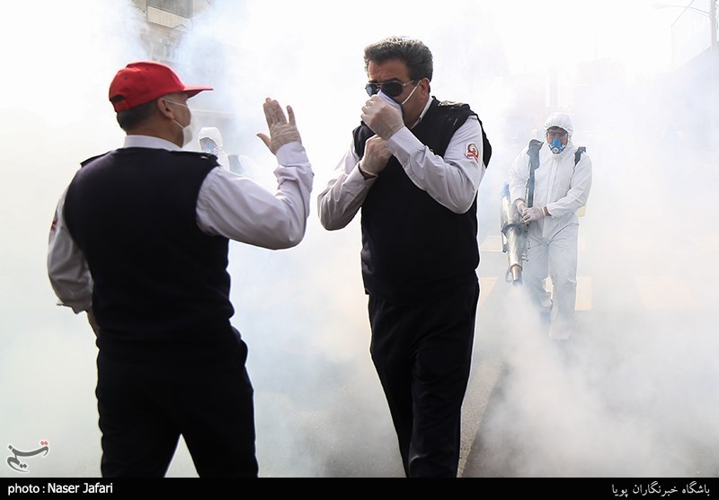 آتشنشانی , سازمان آتشنشانی تهران , ویروس کرونا , وزارت بهداشت , شهرداری تهران , معاونت خدمات شهری شهرداری تهران ,
