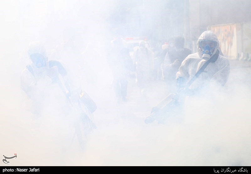 آتشنشانی , سازمان آتشنشانی تهران , ویروس کرونا , وزارت بهداشت , شهرداری تهران , معاونت خدمات شهری شهرداری تهران ,
