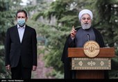 سخنرانی حجت‌الاسلام حسن روحانی رئیس جمهور در حاشیه آخرین جلسه هیئت دولت در سال ۹۸