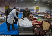 بازدید امیرسرتیپ جهانشاهی معاون هماهنگ کننده نیروی زمینی و امیر سرتیپ دوم دکتر موذنی رییس اداره بهداشت نزاجا از نقاهتگاه بزرگ نیروی زمینی