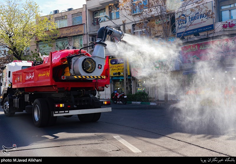 آتشنشانی , سازمان آتشنشانی تهران , ویروس کرونا , بهداشت و درمان , معاونت خدمات شهری شهرداری تهران ,