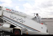 ضدعفونی کردن فرودگاه بین المللی مشهد