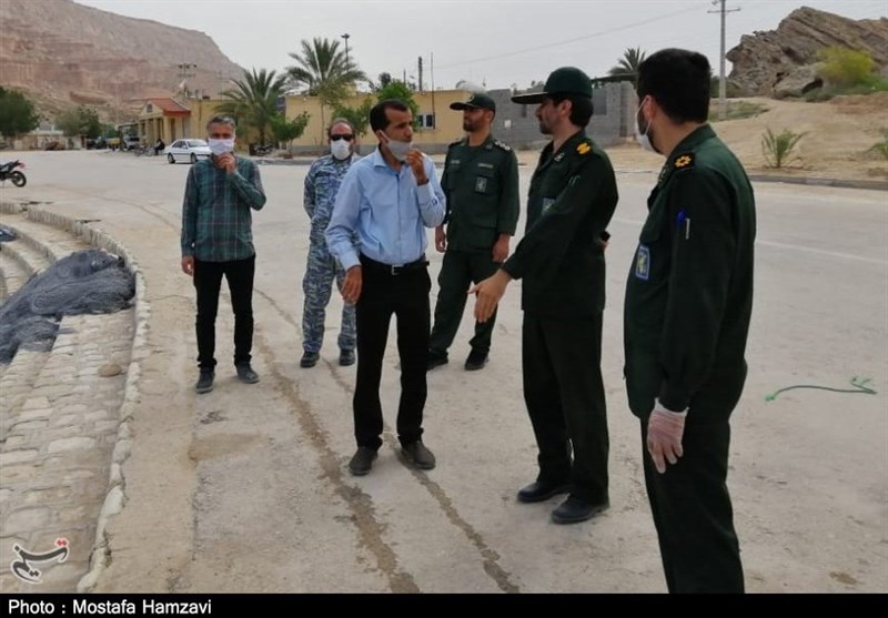 ضدعفونی اسکله پارسیان