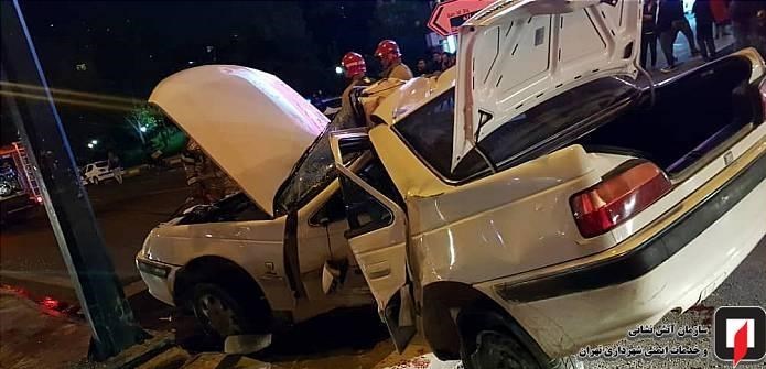 آتشنشانی , سازمان آتشنشانی تهران , اورژانس , حوادث جادهای ,