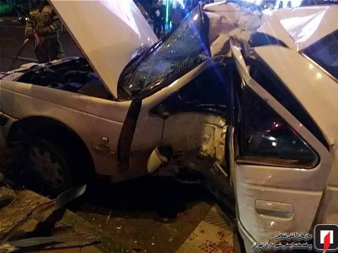 آتشنشانی , سازمان آتشنشانی تهران , اورژانس , حوادث جادهای ,