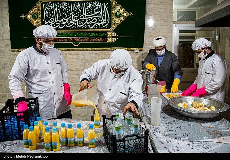 کرونا , هیئت , مسجد , گروه‌های جهادی , جهادگر , ماه محرم , ماه رمضان , 