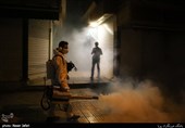 ضدعفونی بازارچه سنتی شهر ری و حرم حضرت عبدالعظیم حسنی (ع)