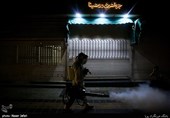 ضدعفونی بازارچه سنتی شهر ری و حرم حضرت عبدالعظیم حسنی (ع)
