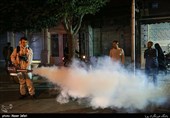 ضدعفونی بازارچه سنتی شهر ری و حرم حضرت عبدالعظیم حسنی (ع)